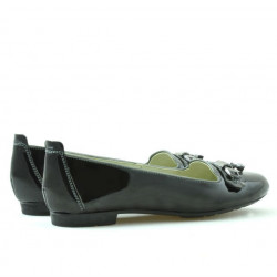 Chaussures casual femme 639 vernis noir