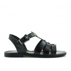 Sandales enfants 530 vernis noir