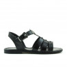 Sandales enfants 530 vernis noir