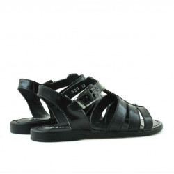 Sandales enfants 530 vernis noir
