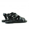 Sandales enfants 530 vernis noir