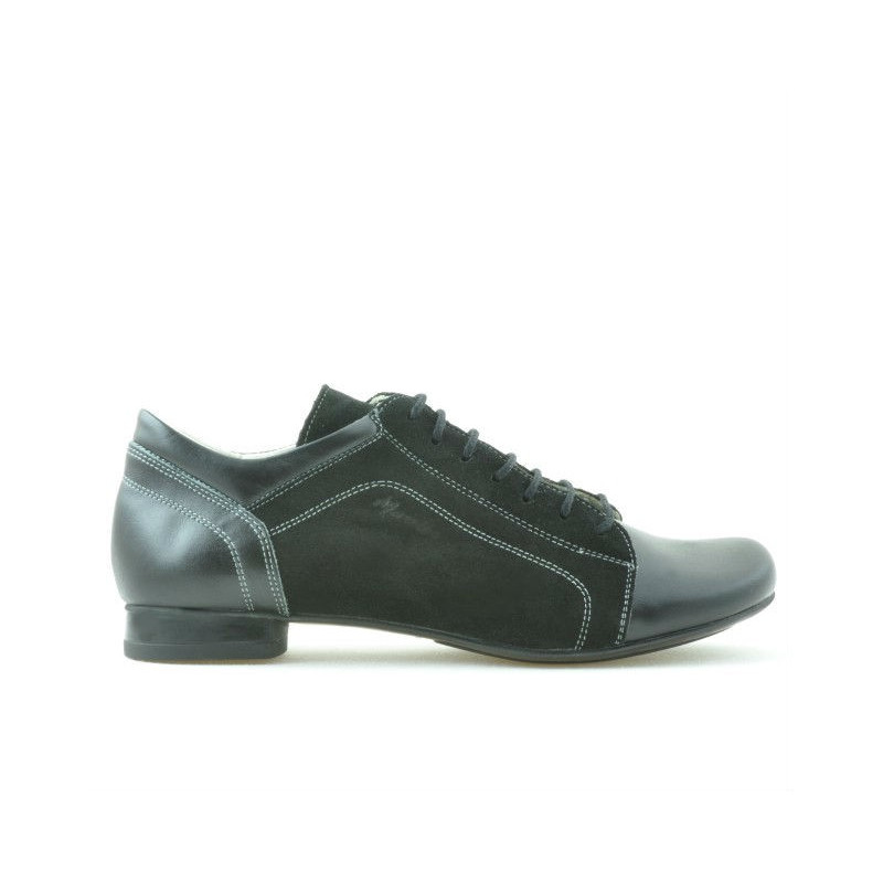 Chaussures décontractées femme 645 noir combiné