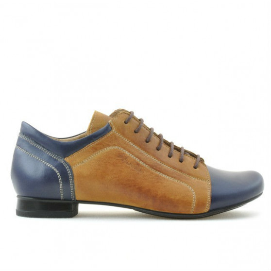 Chaussures décontractées femme 645 indigo+brun Chaussures décontractées femme 645 indigo+brun