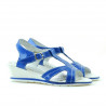 Sandales enfants 533 vernis indigo combiné