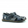 Sandales enfants 324 indigo+gris