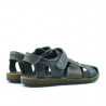 Sandales enfants 324 indigo+gris