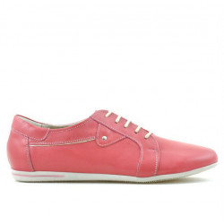 Baskets / décontractées femme 646 corail+beige