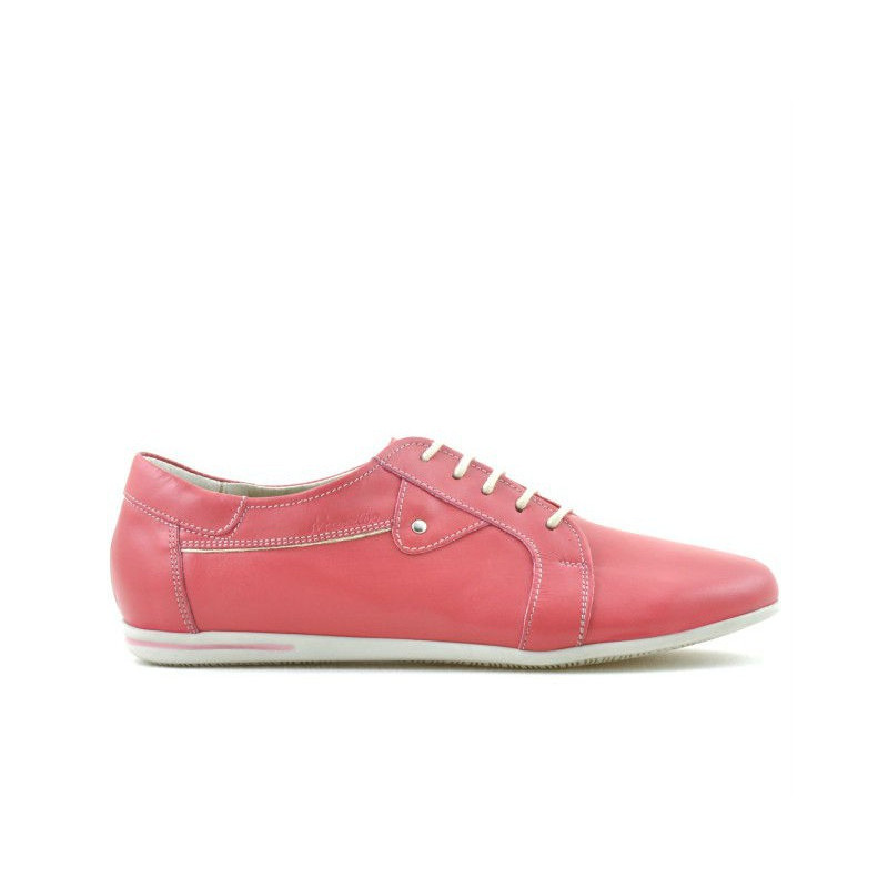 Baskets / décontractées femme 646 corail+beige
