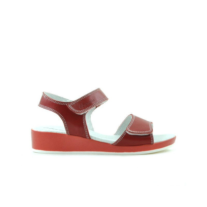 Sandales enfants 532 rouge