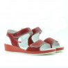 Sandales enfants 532 rouge