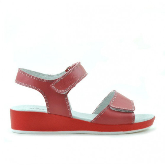Sandales enfants 532 corail rouge Sandales enfants 532 corail rouge