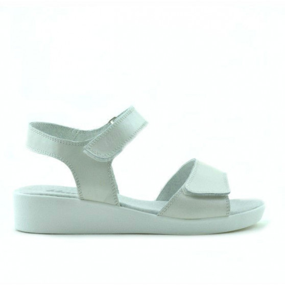 Sandales enfants 532 blanc nacré