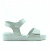 Sandales enfants 532 blanc nacré