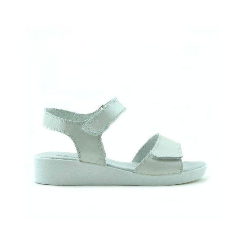 Sandales enfants 532 blanc nacré