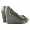 Chaussures décontractées femme 178 café combiné