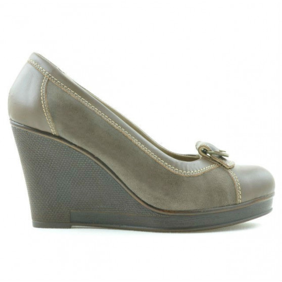 Chaussures décontractées femme 178 cappuccino combiné