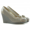 Chaussures décontractées femme 178 cappuccino combiné