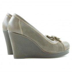 Chaussures décontractées femme 178 cappuccino combiné