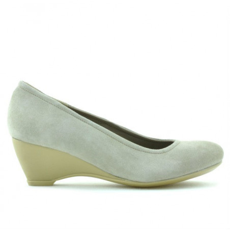 Chaussures décontractées femme 152-1 sable velours