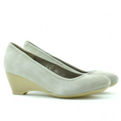 Chaussures décontractées femme 152-1 sable velours