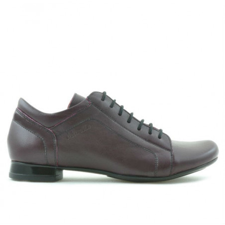Chaussures décontractées femme 645 bordeaux