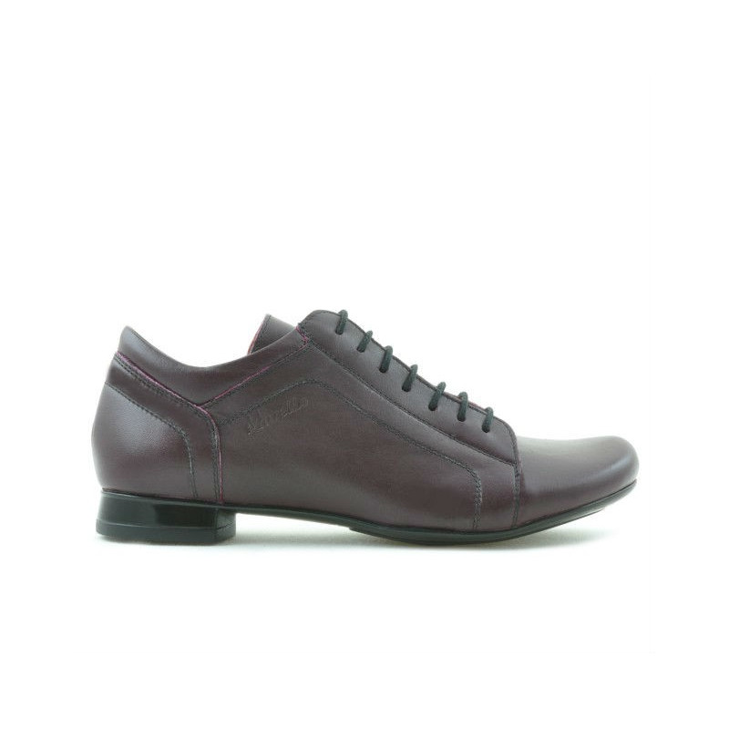 Chaussures décontractées femme 645 bordeaux