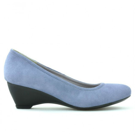 Chaussures décontractées femme 152-1 bleu velours