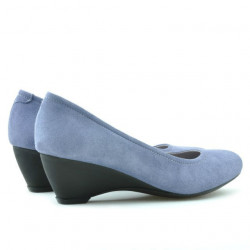 Chaussures décontractées femme 152-1 bleu velours