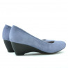 Chaussures décontractées femme 152-1 bleu velours