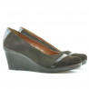 Chaussures décontractées femme 647 café velours