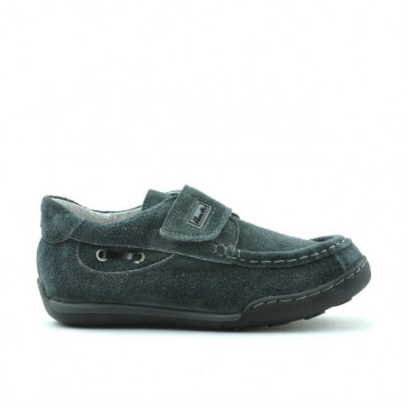 Chaussures petits enfants 01c gris velours