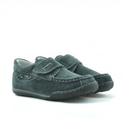 Chaussures petits enfants 01c gris velours