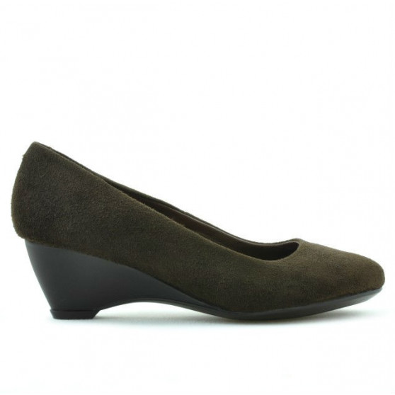 Chaussures casual femme 152-1 café velours