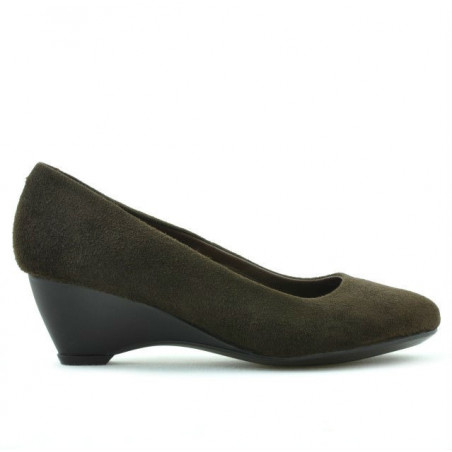 Chaussures casual femme 152-1 café velours