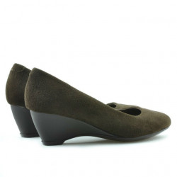 Chaussures casual femme 152-1 café velours