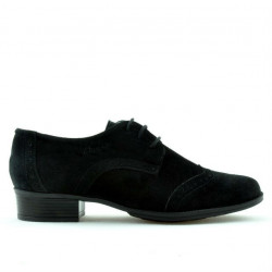 Chaussures décontractées femme 691 noir velours