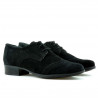 Chaussures décontractées femme 691 noir velours