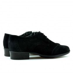Chaussures décontractées femme 691 noir velours
