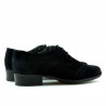 Chaussures décontractées femme 691 noir velours