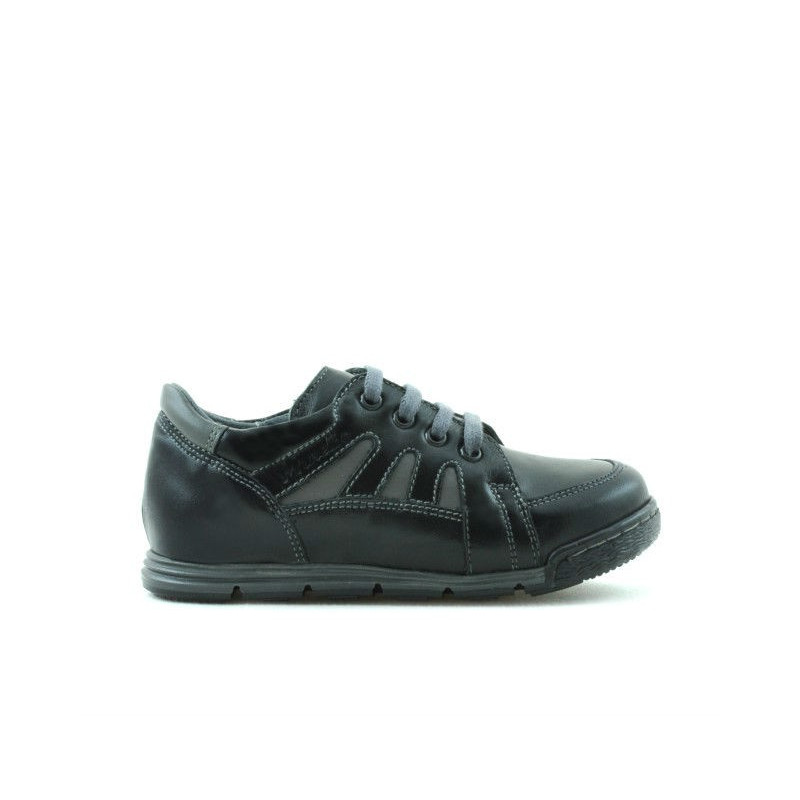 Chaussures enfants petits 04c noir+gris