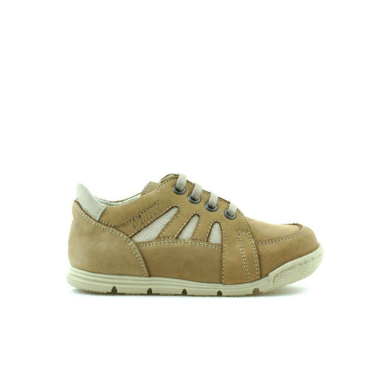 Chaussures petits enfants 04c bufo marron+beige