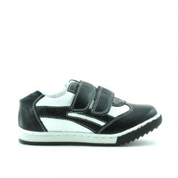 Chaussures enfants 16c noir+blanc