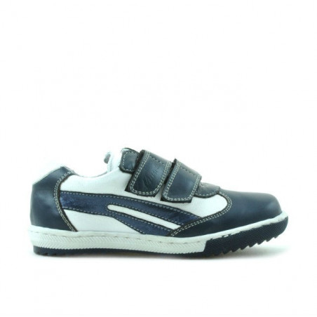 Chaussures enfants 16c indigo+blanc