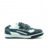 Chaussures enfants 16c indigo+blanc
