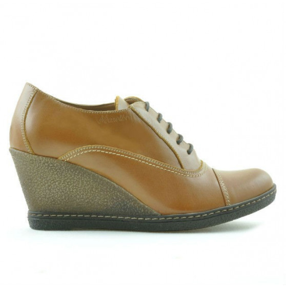 Chaussures casual femme 609 marron ciré Chaussures casual femme 609 marron ciré