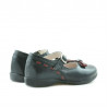 Chaussures enfants petits 12c noir+bordeaux