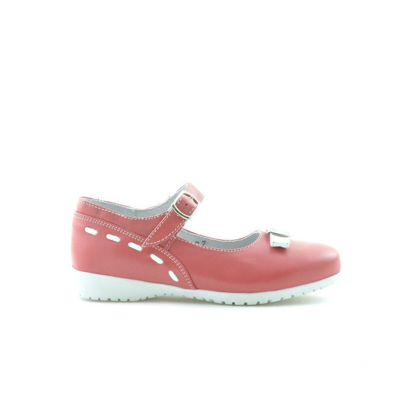 Chaussures pour petits enfants 12c corail rouge+blanc