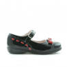 Chaussures enfants petits 12c vernis noir+rouge