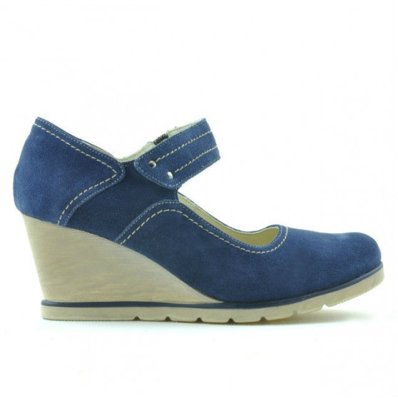 Chaussures casual femme 199 indigo velours