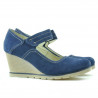Chaussures casual femme 199 indigo velours